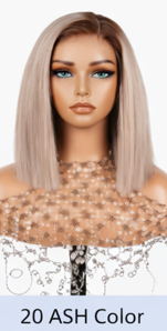 Black Salon Quality Luxurious Glueless Brazilian HD Lace Wig Body Wave Wear and Go Hair