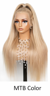Black Wear and Go 24' Transparent Lace Front Wig Preplucked Brazilian Human Hair Body Wave Frontal