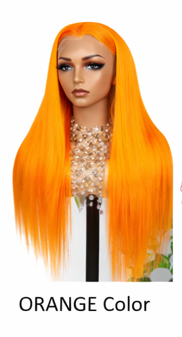 Brown Highlight 24' Transparent Luxurious Glueless HD Lace Frontal Body Wave Wig Lace Closure Human Hair