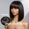 Ombre Blonde Brown Bob Wig | 3x1 Part Lace Peruvian Human Hair