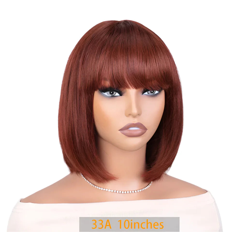 Ombre Blonde Brown Bob Wig | 3x1 Part Lace Peruvian Human Hair