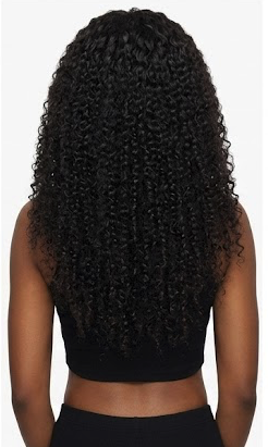 Kinky Curly 4x4 Transparent Lace 100% Human Hair Closure Wig