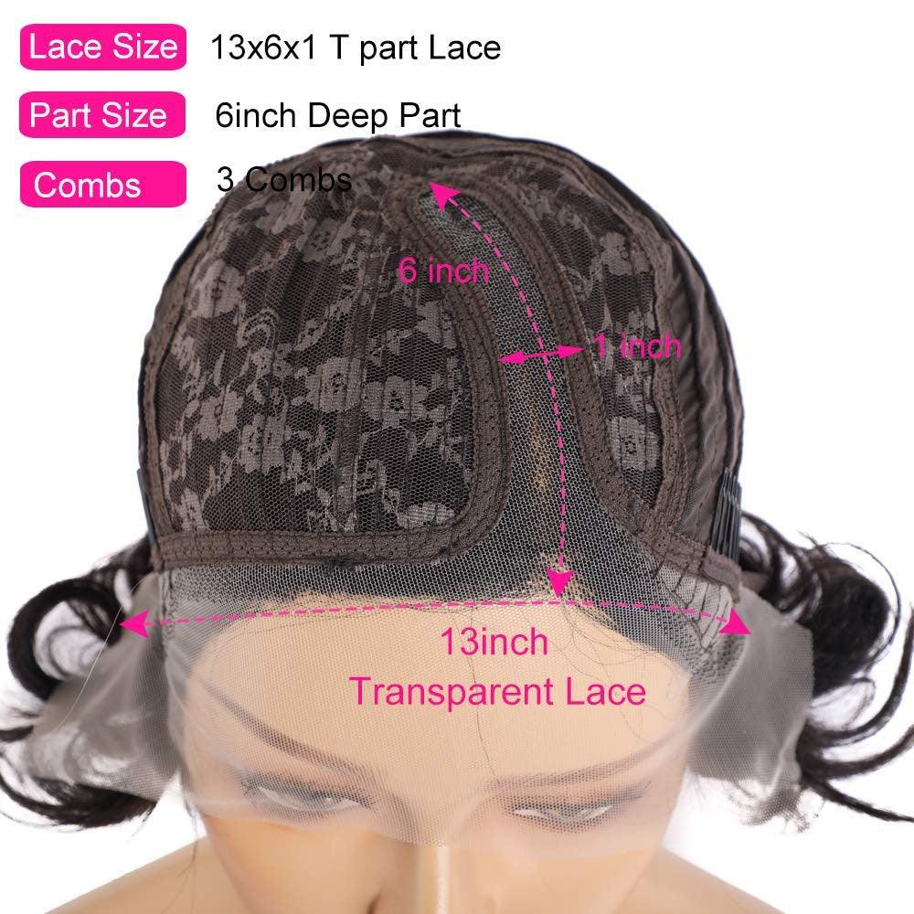 Short Pixie Cut Wig Transparent Lace Human Hair Wigs